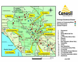 Mexico Properties Map